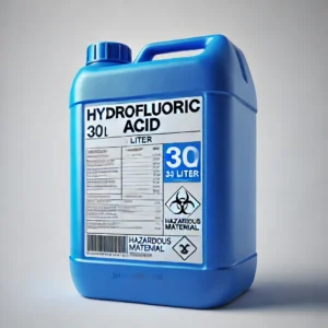 Axit Flohydric (Hydrofluoric Acid - HF) là một axit vô cơ mạnh. Nó tồn tại ở dạng dung dịch không màu, có mùi hăng và tính ăn mòn cực mạnh