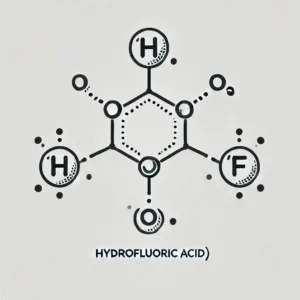 Axit Flohydric (Hydrofluoric Acid - HF) là một axit vô cơ mạnh, tồn tại ở dạng dung dịch không màu, có mùi hăng và tính ăn mòn cực mạnh.